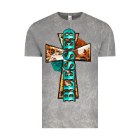 Cloud Rock blessed cross Vintage Tee - BarkalooDesign