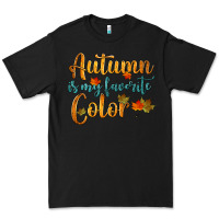 Black autumn is my favorite color Premium Tee - HRA Design Shop