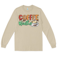 Mushroom coffee weather Long Sleeve Tee - MaliasSmallBusiness
