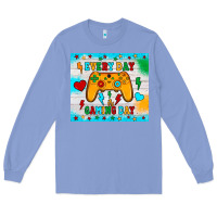Colony Blue every day is gaming day Long Sleeve Tee - JahusDesignShop
