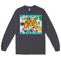 Smoke every day is gaming day Long Sleeve Tee - JahusDesignShop