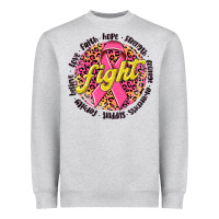 Fight Breast Cancer Heavyweight Sweatshirt | Teevron