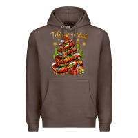 Coffee Christmas Feliz Navidad Premium Hoodie - NancyCooperArtShop