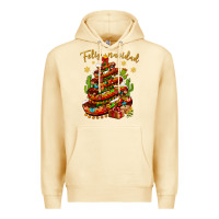 Pina Colada Christmas Feliz Navidad Premium Hoodie - NancyCooperArtShop