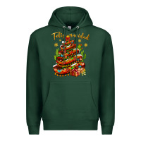 Sports Green Christmas Feliz Navidad Premium Hoodie - NancyCooperArtShop