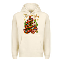 Tofu Christmas Feliz Navidad Premium Hoodie - NancyCooperArtShop