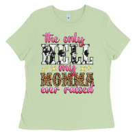 Matcha the only hell my momma ever raised Ladies Tee - texasbilliewilder