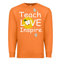 Carrot teach love inspire Premium Sweatshirt - Bettercallsaul