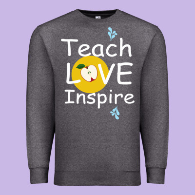 Teach Love Inspire Premium Sweatshirt Designed By Bettercallsaul