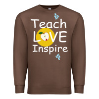Chestnut teach love inspire Premium Sweatshirt - Bettercallsaul