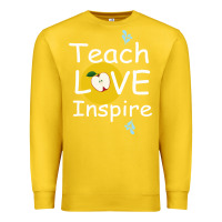 Lemon teach love inspire Premium Sweatshirt - Bettercallsaul