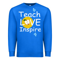 True Royal teach love inspire Premium Sweatshirt - Bettercallsaul