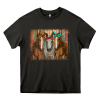 Horses With Bandanas Heavy Core Tee | Teevron
