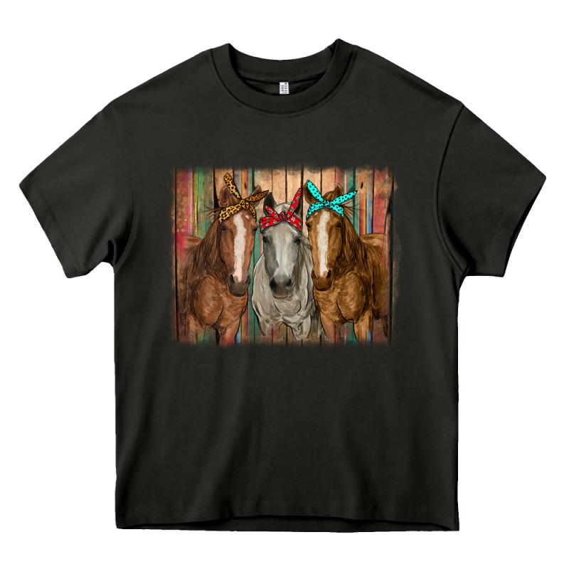 Horses With Bandanas Heavy Core Tee by RanaPortraitStore | Teevron