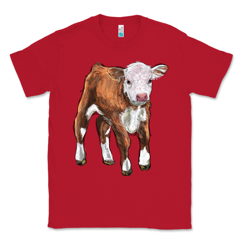 Hereford Calf Classic Tee by LillyAllenDesigns | Teevron