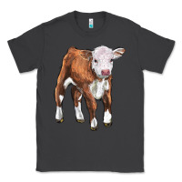 Smoke hereford calf Classic Tee - LillyAllenDesigns