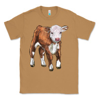 Toasted Coconut hereford calf Classic Tee - LillyAllenDesigns