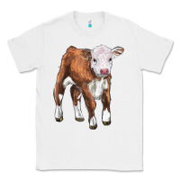 White hereford calf Classic Tee - LillyAllenDesigns