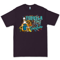 Plum tequila time & sunshine Premium Tee - SublimationCraftShop
