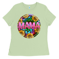 Matcha tie dye mama Ladies Tee - texasbilliewilder
