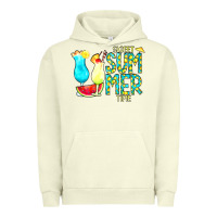 Pigment Pistachio sweet summer time turquoise yellow Urban Hoodie - CowCowDesign