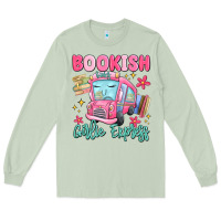 Matcha bookish girlie express Long Sleeve Tee - MaliasSmallBusiness