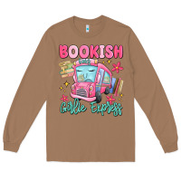 Toasted Coconut bookish girlie express Long Sleeve Tee - MaliasSmallBusiness