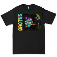 Black cactus Premium Tee - CowhideDigitalArt
