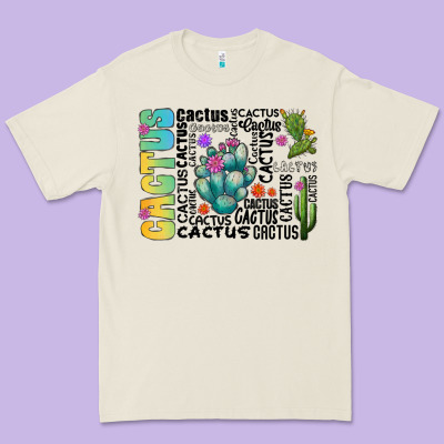 Cactus Premium Tee Designed By Cowhidedigitalart