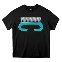 Black nail brush Heavy Core Tee - BarkalooDesign