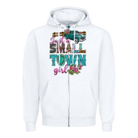 Just A Small Town Girl With Truck Zipper Hoodie | Teevron
