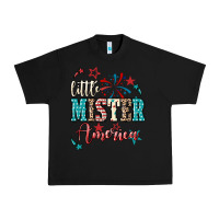 Black little mister america Urban Heavy Tee - NancyCooperArtShop