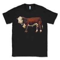 Black hereford bull Classic Tee - LillyAllenDesigns