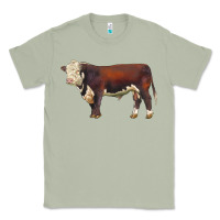 Matcha hereford bull Classic Tee - LillyAllenDesigns