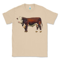 Mushroom hereford bull Classic Tee - LillyAllenDesigns