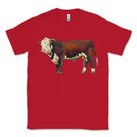 Red hereford bull Classic Tee - LillyAllenDesigns