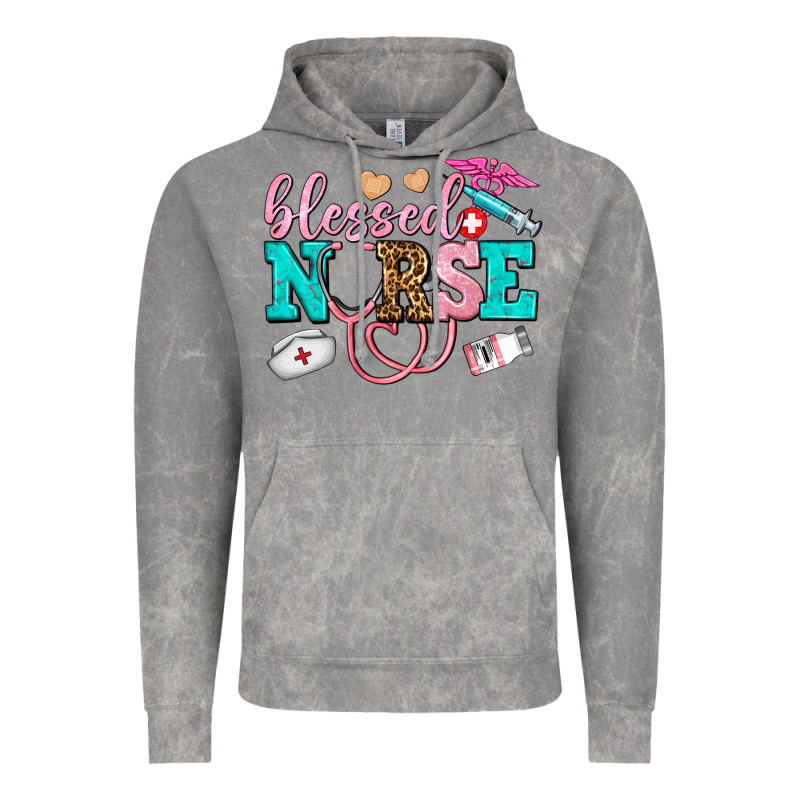 Blessed Nurse Vintage Hoodie by AdoDesignShop | Teevron