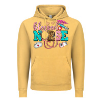 Vintage Mustard blessed nurse Vintage Hoodie - AdoDesignShop