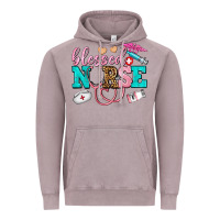 Vintage Zinc blessed nurse Vintage Hoodie - AdoDesignShop