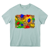 Arona autism background Heavy Core Tee - Zillion Design Studio