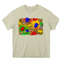Mossy autism background Heavy Core Tee - Zillion Design Studio