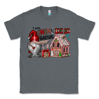 Charcoal Heather Iam Gnome For My Baking Classic Tee - CowhideDigitalArt