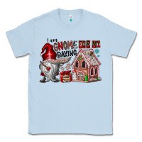 Dusty Blue Iam Gnome For My Baking Classic Tee - CowhideDigitalArt