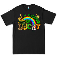 Black feeling lucky Premium Tee - FaDigitalArtStudio