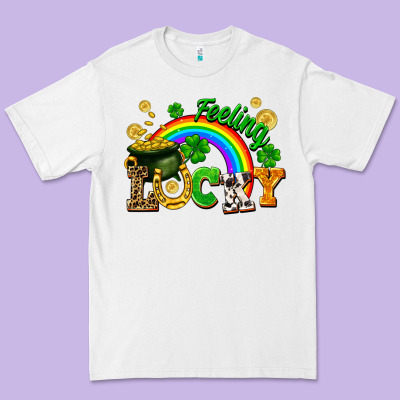 Feeling Lucky Premium Tee Designed By Fadigitalartstudio