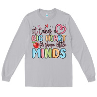 Moon Dust it takes a big heart for shape little minds Long Sleeve Tee - MaliasSmallBusiness