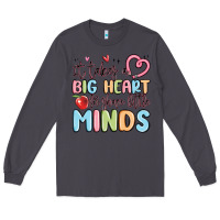 Smoke it takes a big heart for shape little minds Long Sleeve Tee - MaliasSmallBusiness
