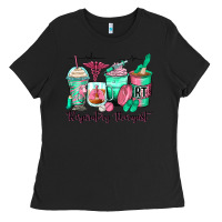 Black respiratory therapist coffee cups Ladies Tee - Zillion Design Studio