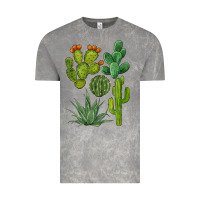 Cloud Rock watercolor cactus bundle preview Vintage Tee - BarkalooDesign
