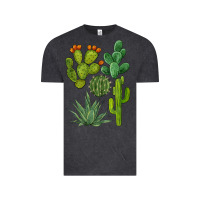 Vintage Black watercolor cactus bundle preview Vintage Tee - BarkalooDesign